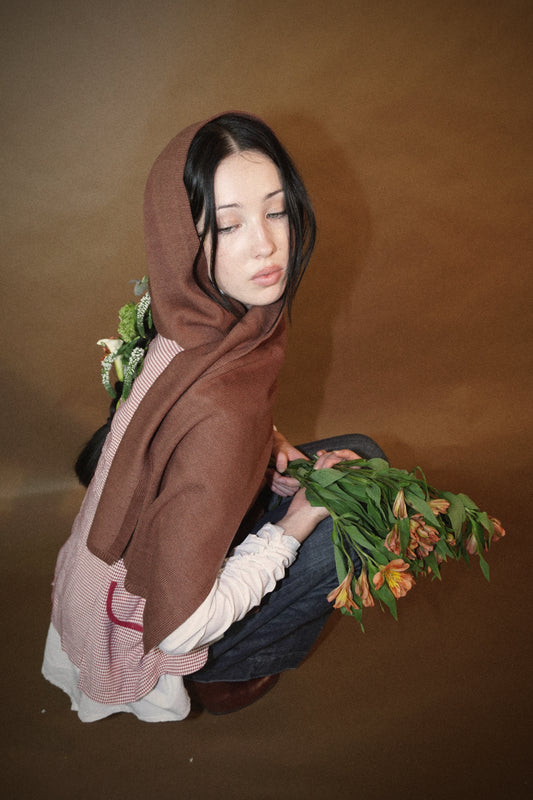 Signature Knit Scarf - Tree House Brown